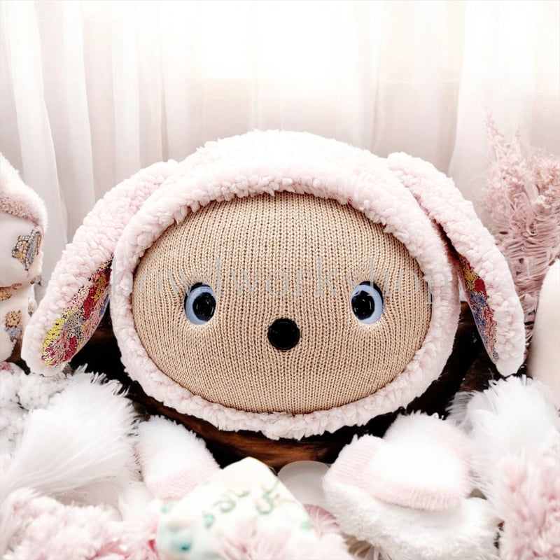 NICOBO（ニコボ）の服ハンドメイド 　モコモコうさぎちゃんの服 NICOBO（ニコボ）の服 モコモコうさぎちゃんの服 | bow4workshop