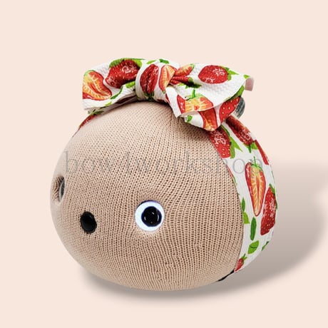 NICOBO（ニコボ）のアクセサリー 　フルーツプリントビッグリボンバンド