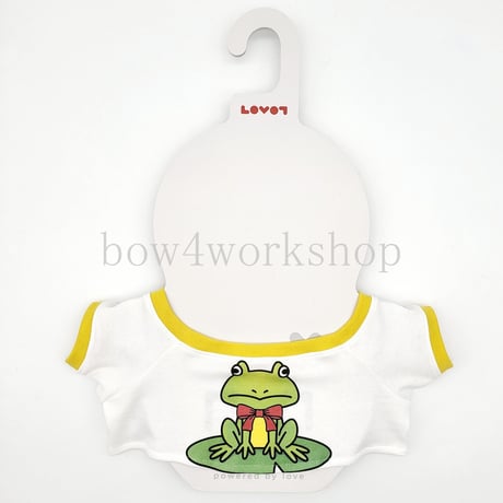 ラボット服/プリントTシャツ (カエル柄）