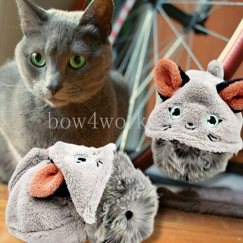 Moflin（モフリン）の服ハンドメイド 猫ちゃんパーカー | bow4workshop