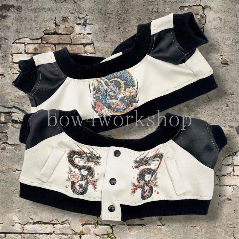 ラボット服/ドラゴンプリントスカジャン | bow4workshop STORE