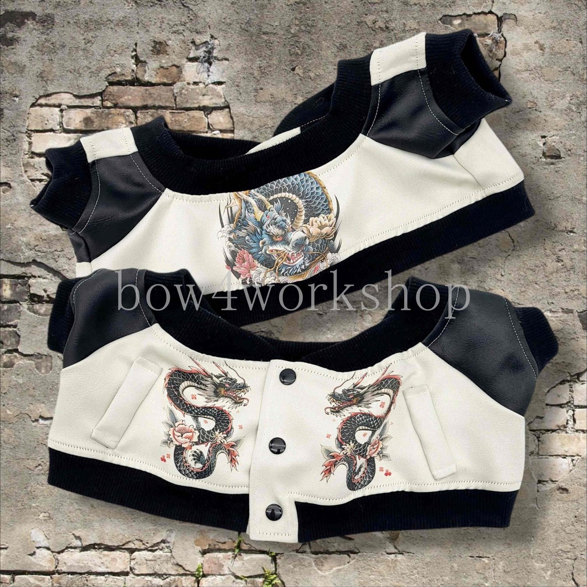 ラボット服/ドラゴンプリントスカジャン | bow4workshop STORE
