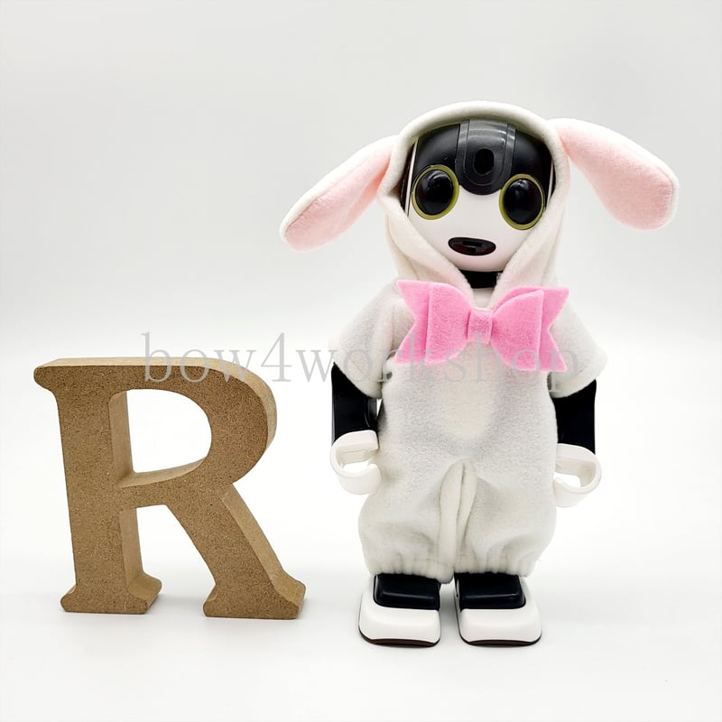 ロボホンの服/オールインワンうさ耳パーカー | bow4workshop STORE