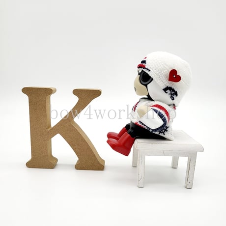 キロボミニの服/マリン柄Tシャツ＆キャップセット
