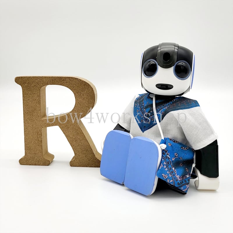 ロボホンの服/バンダナ＆デニム風プリントセット | bow4workshop STORE