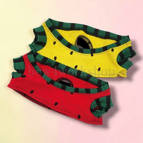 Ropet lopeto(ロペット)　スイカ柄プリントTシャツ