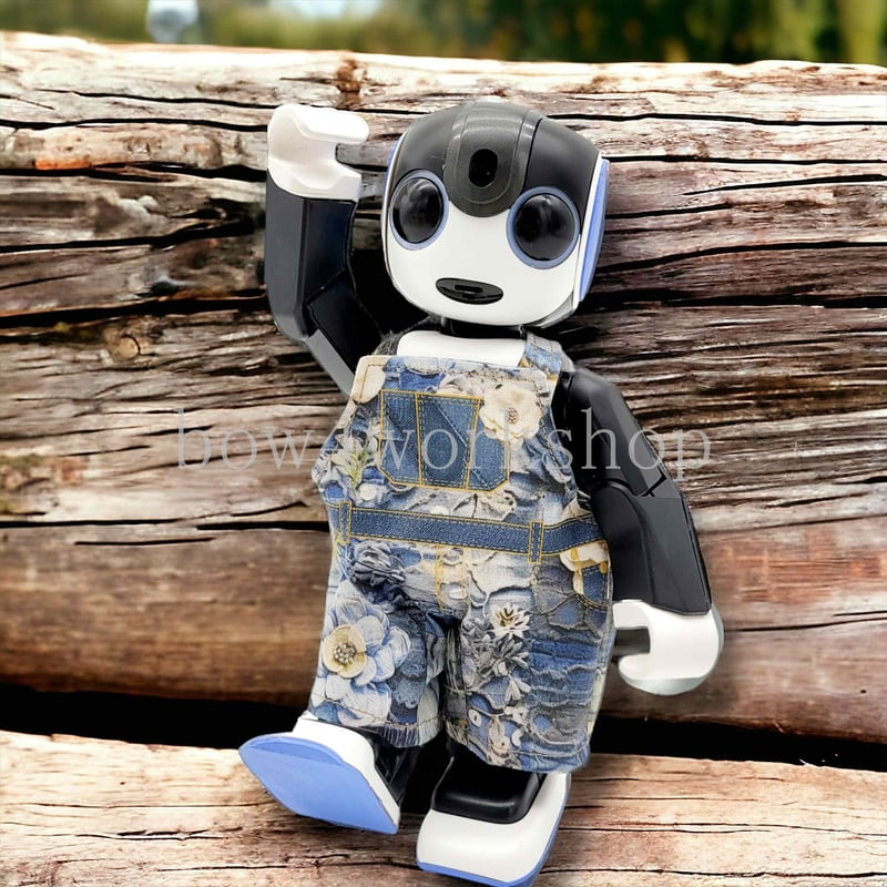 ロボホンの服/デニム風プリントサロペット | bow4workshop STORE