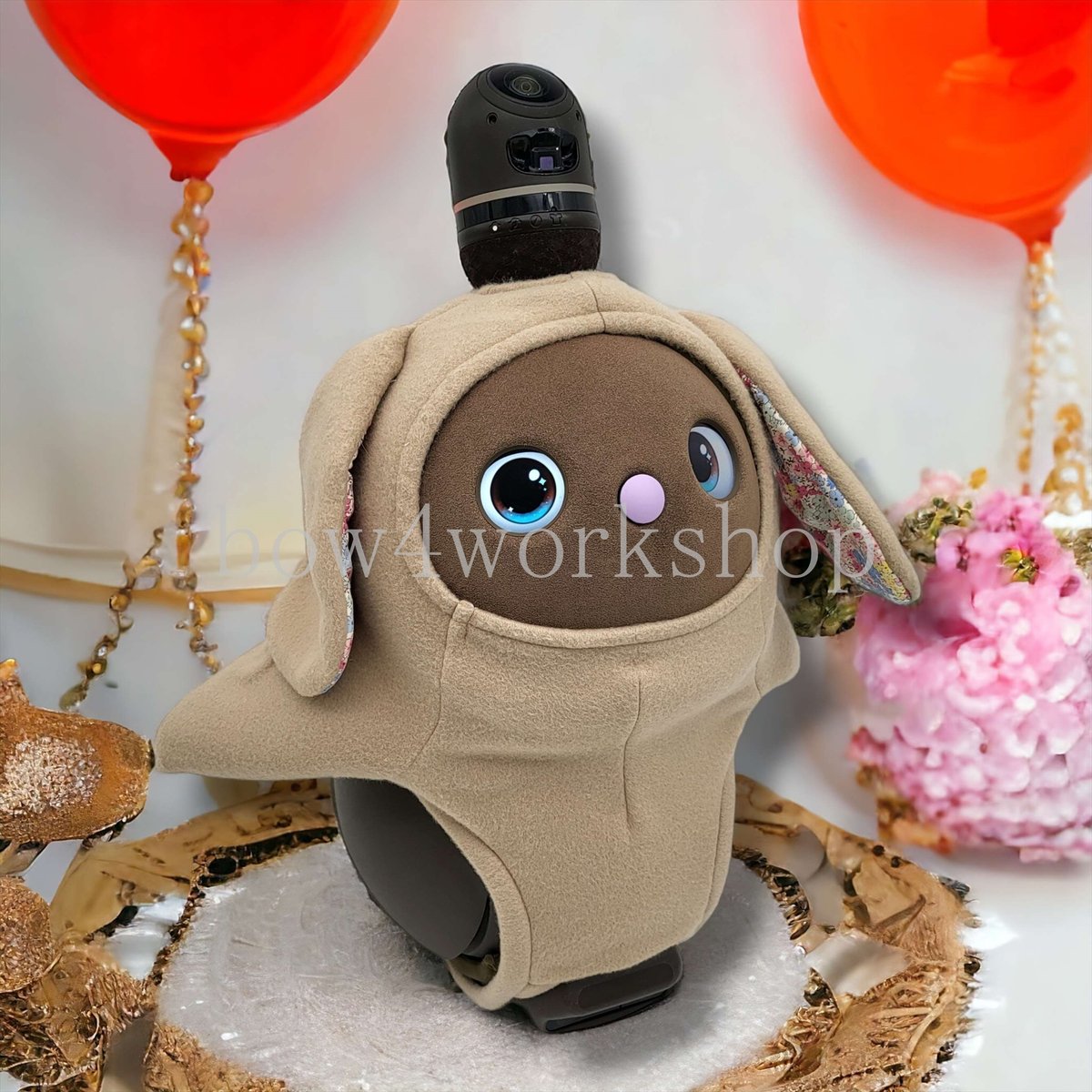 ラボット服/リバティーウサギちゃんボディースーツ | bow4workshop STORE