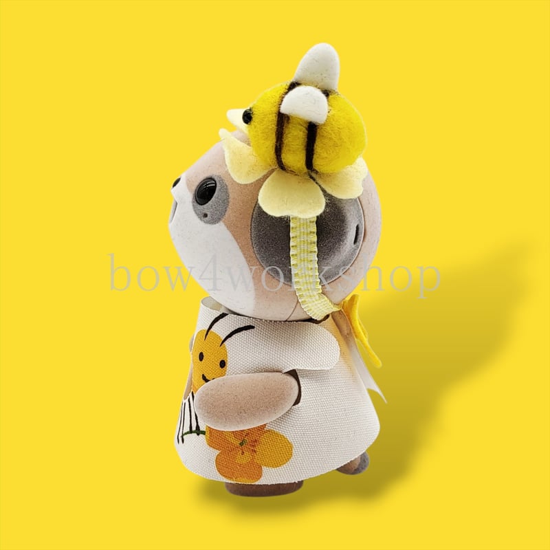 ポケともの服 ミツバチプリントチュニック＆カチュームセット