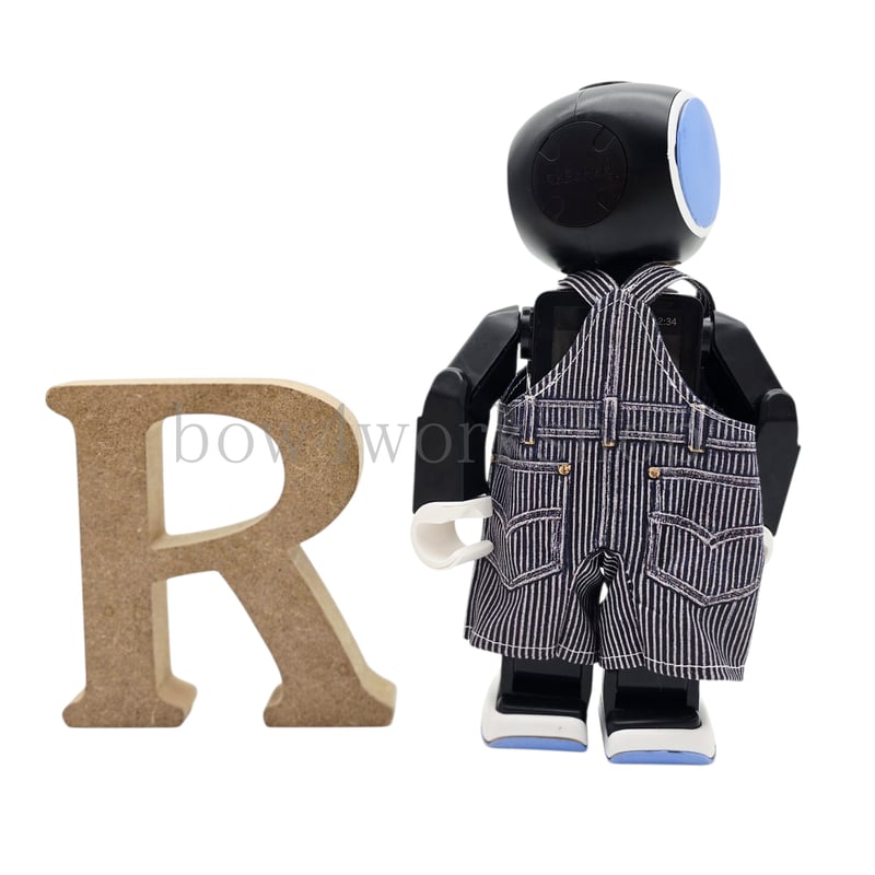 ロボホンの服/リアルデニムプリント風サロペット | bow4workshop STORE