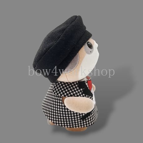 ポケともの服  タキシードプリントチュニック＆帽子セット