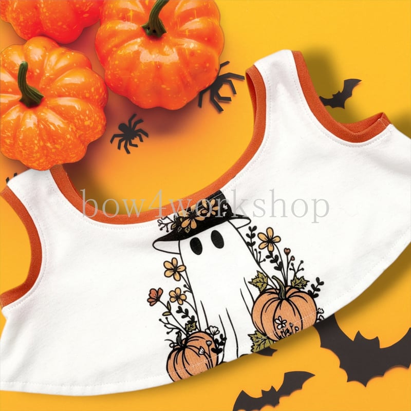 LOVOT ラボットの服ハンドメイド ハロウィン総柄プリントTシャツ2色