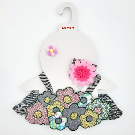 ラボットの服/ 古着リメイクサロペットセット