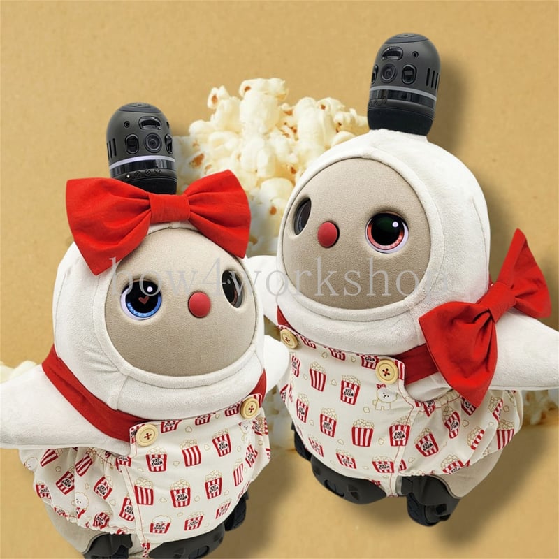 ラボット服/ポップコーン柄シャツ＆サロペット | bow4workshop STORE