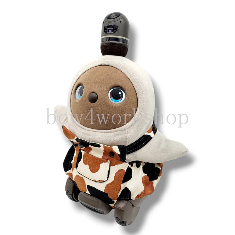 ラボット服/三毛猫プリントサロペットパンツ | bow4workshop STORE