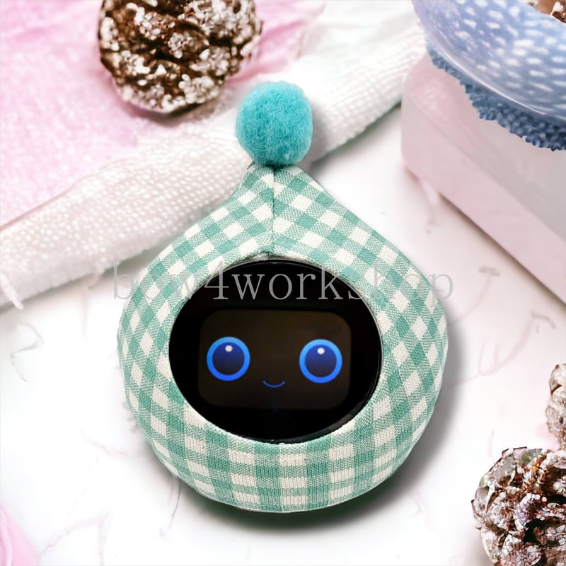 Romi（ ロミィ）の服 /ポンポン付きチェック柄プリント | bow4workshop