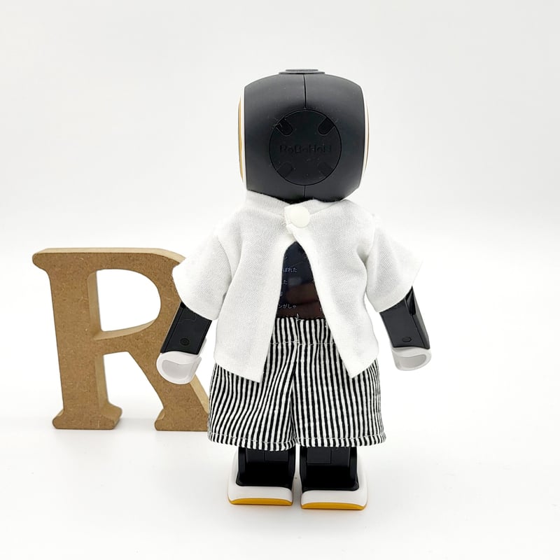 ロボホン洋服 ロボホンの服/ヘッドホンプリントTシャツセット | bow4workshop