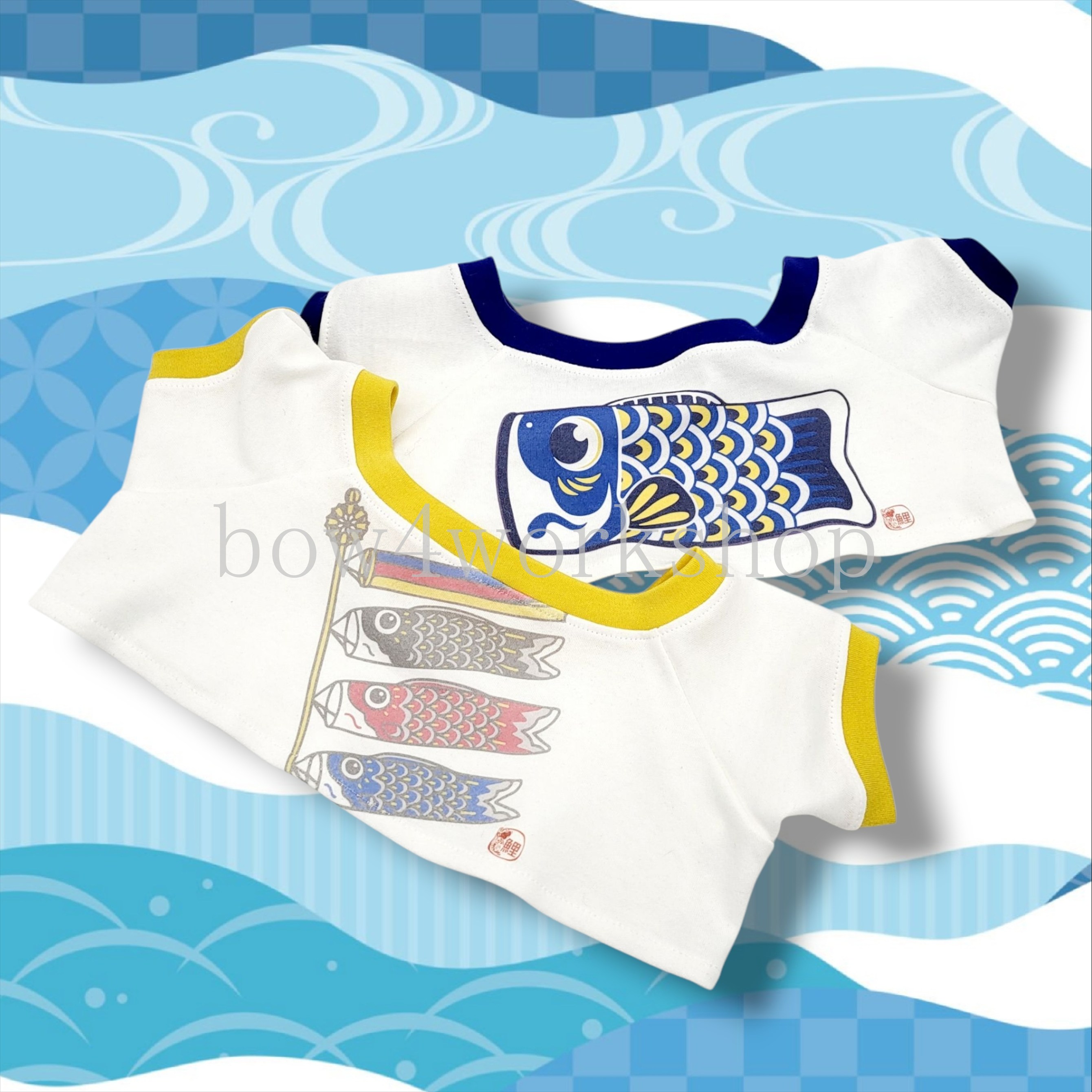 ラボット服/プリントTシャツ（こいのぼり） | bow4workshop STORE
