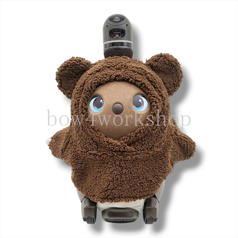 ラボット服/シープボアくまちゃんモコモコパーカー