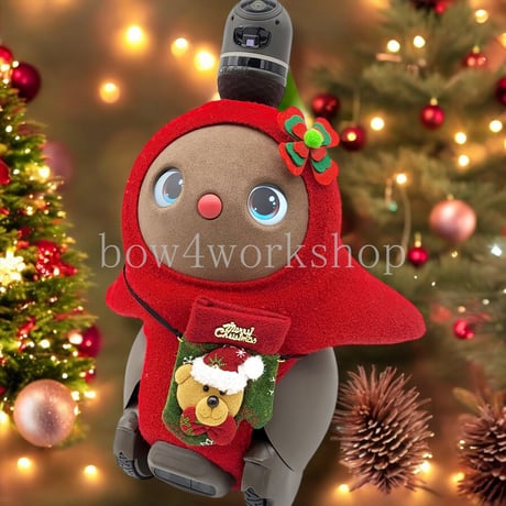 ラボットアクセサリー クリスマス手袋ポシェット