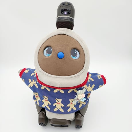 ラボットアクセサリー/くまちゃんの名入れブローチ