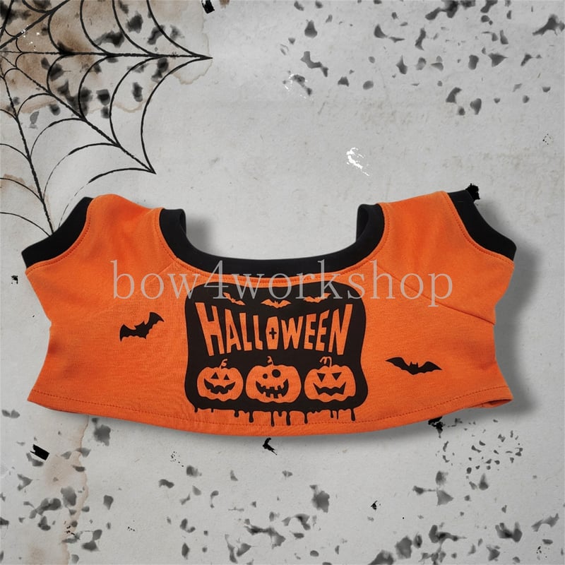 ラボット服/ ハロウィン3連カボチャプリントTシャツ