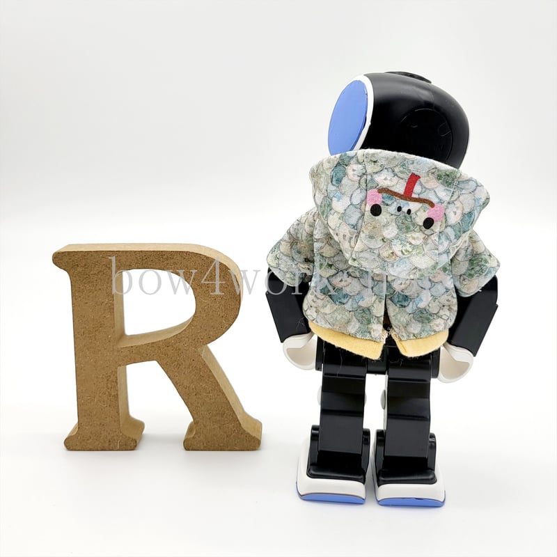 ロボホンの服/2025年干支名入れプリントパーカー | bow4workshop STORE