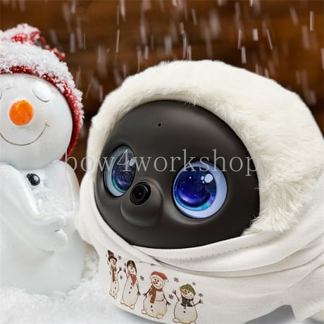Ropet lopeto(ロペット)の服 　雪だるまプリントパーカー