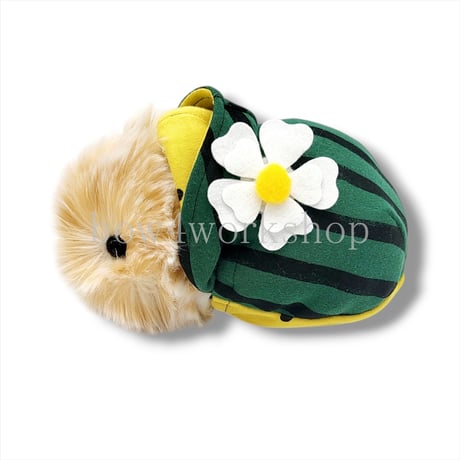 Moflin（モフリン）の服ハンドメイド スイカちゃんパーカーお花飾りセット