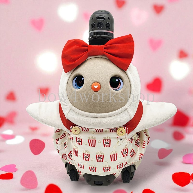 ラボット服/ポップコーン柄シャツ＆サロペット | bow4workshop STORE