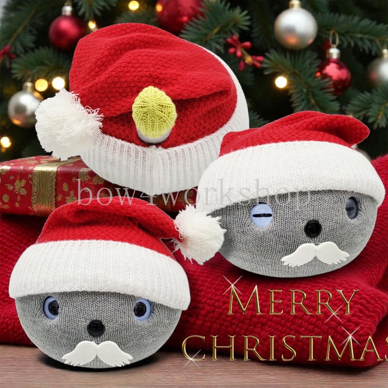 Ni サンタ 帽子セット NICOBO（ニコボ）のアクセサリー サンタ帽子＆お髭セット