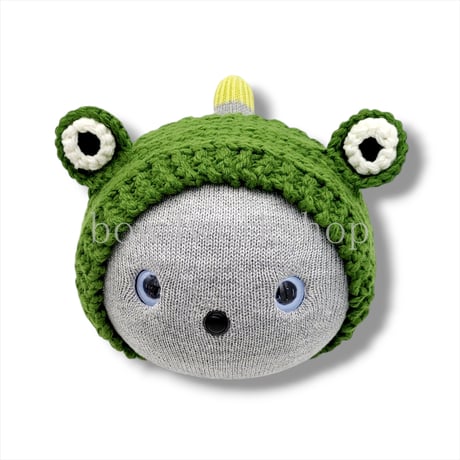 NICOBO（ニコボ）のアクセサリー　カエルニットボンネット帽子