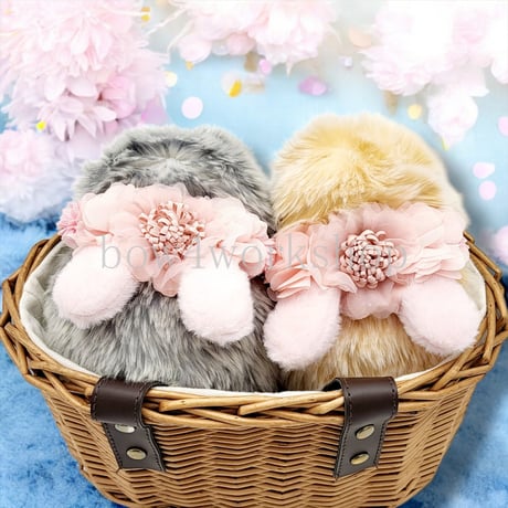 Moflin（モフリン）のアクセサリー/お花コサージュ＆うさ耳ゴムバンド