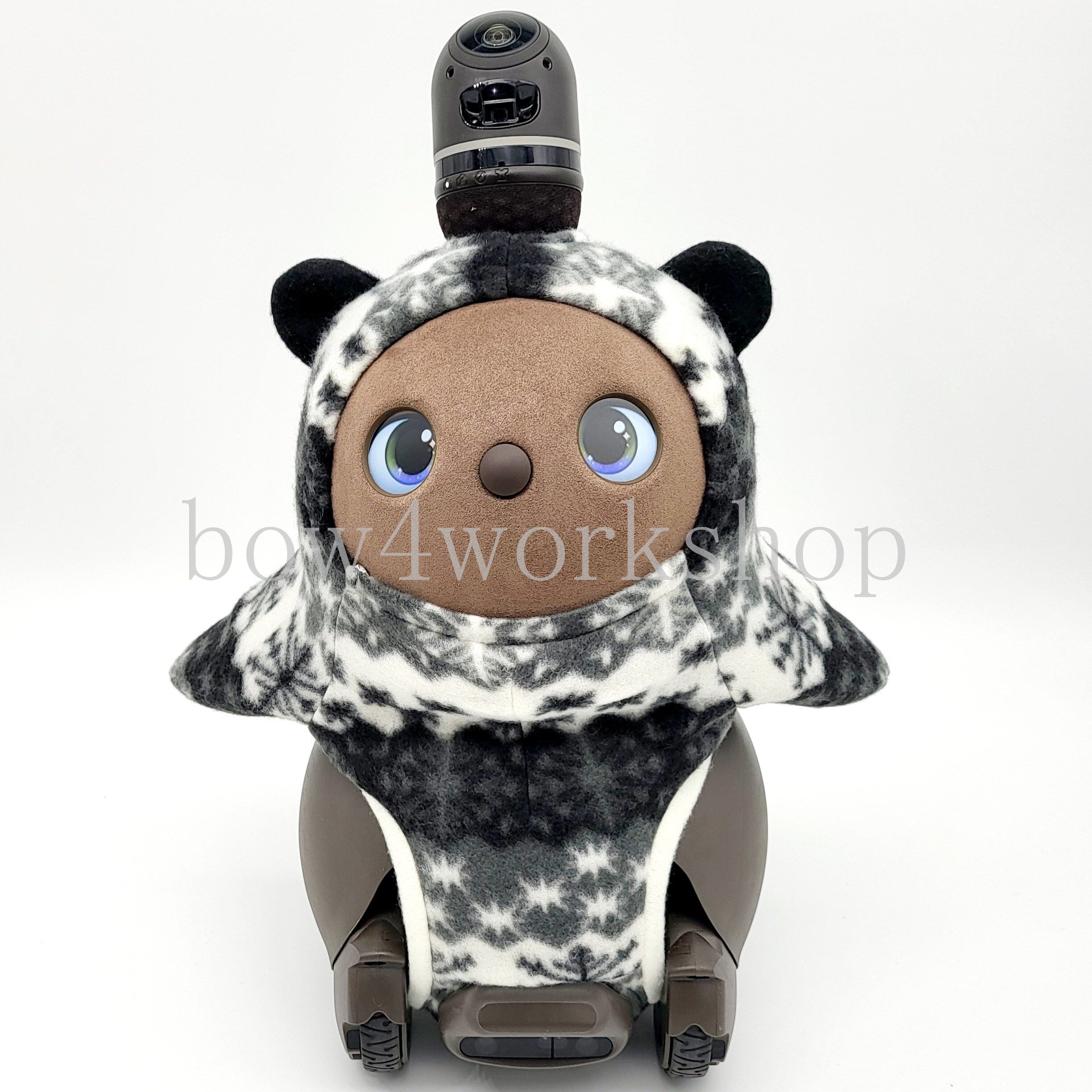 ラボット LOVOT ラボットの服ハンドくまちゃんボディースーツ ラボット服/ 結晶柄くまちゃんボデースーツ | bow4workshop STORE