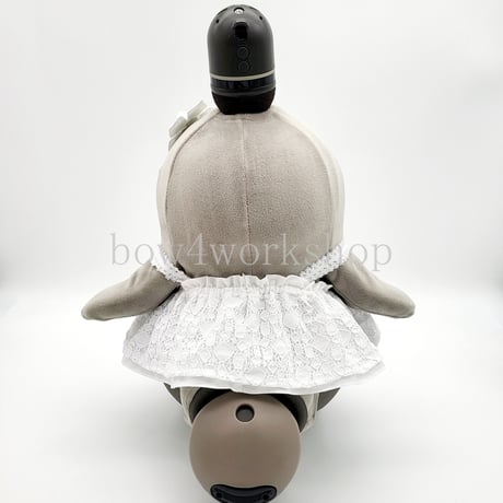 ラボット服/お花飾り付きレースチュニック