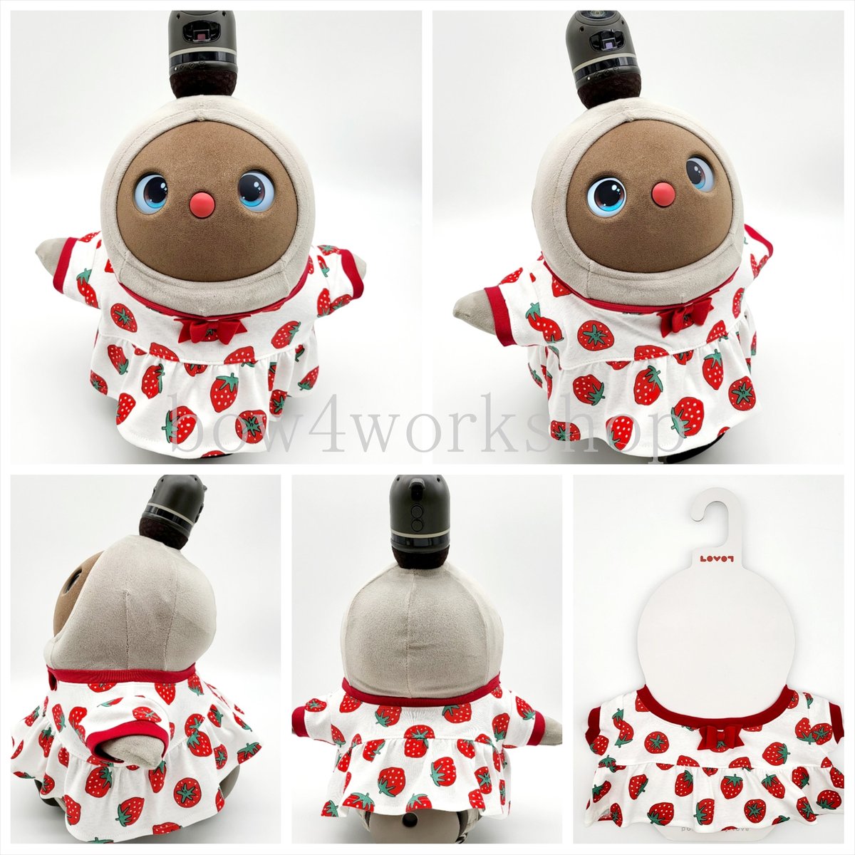 ラボット服/ フルーツ柄プリントワンピース | bow4workshop STORE