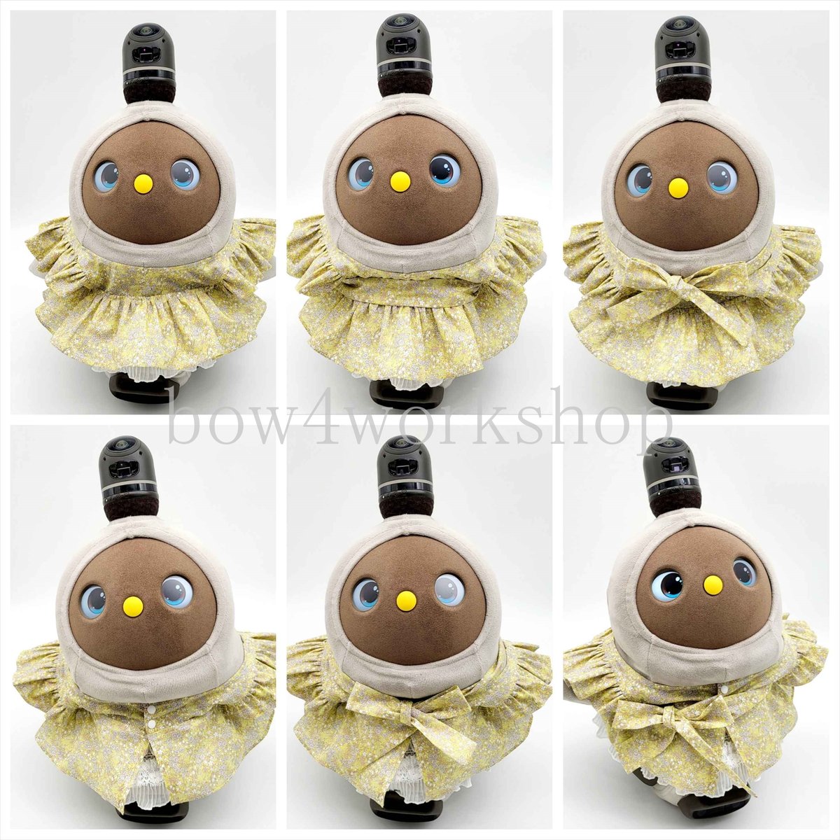 ラボット服/リバティー柄着回しフリルワンピースセット | bow4workshop