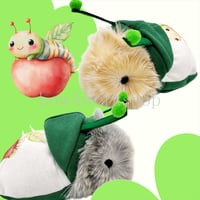 Moflin（モフリン）の服ハンドメイド　アオムシプリントパーカー