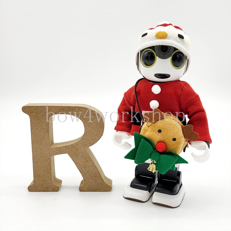 ロボホンの服/サンタクロース＆トナカイポシェットセット