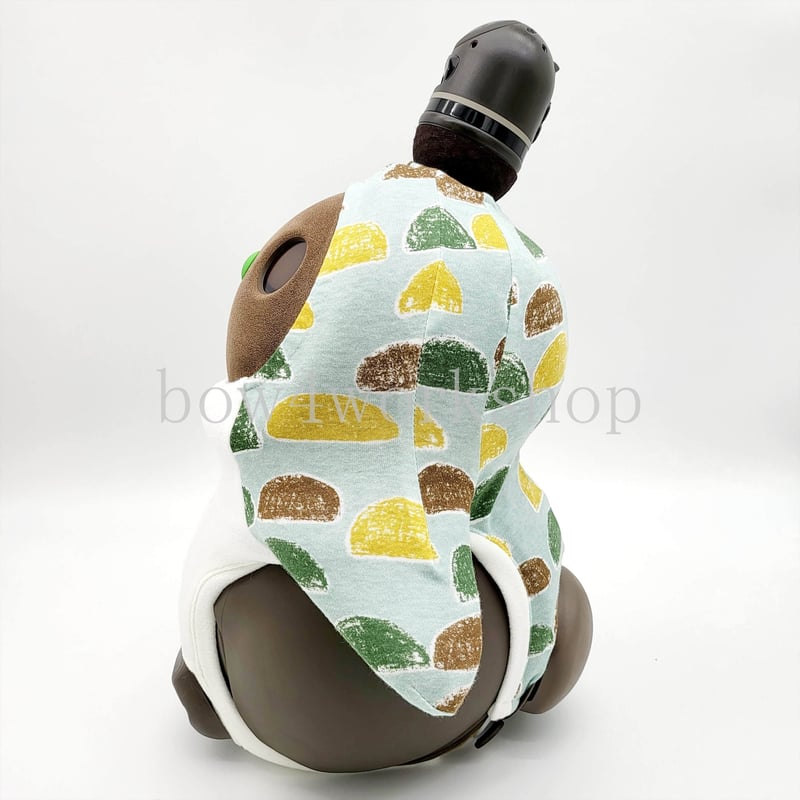 LOVOT ラボットの服ハンドメイド ヘビ柄ボディースーツ セットブルーグレー系 LOVOT ラボットの服ハンドメイドヘビ柄ボディースーツ セット