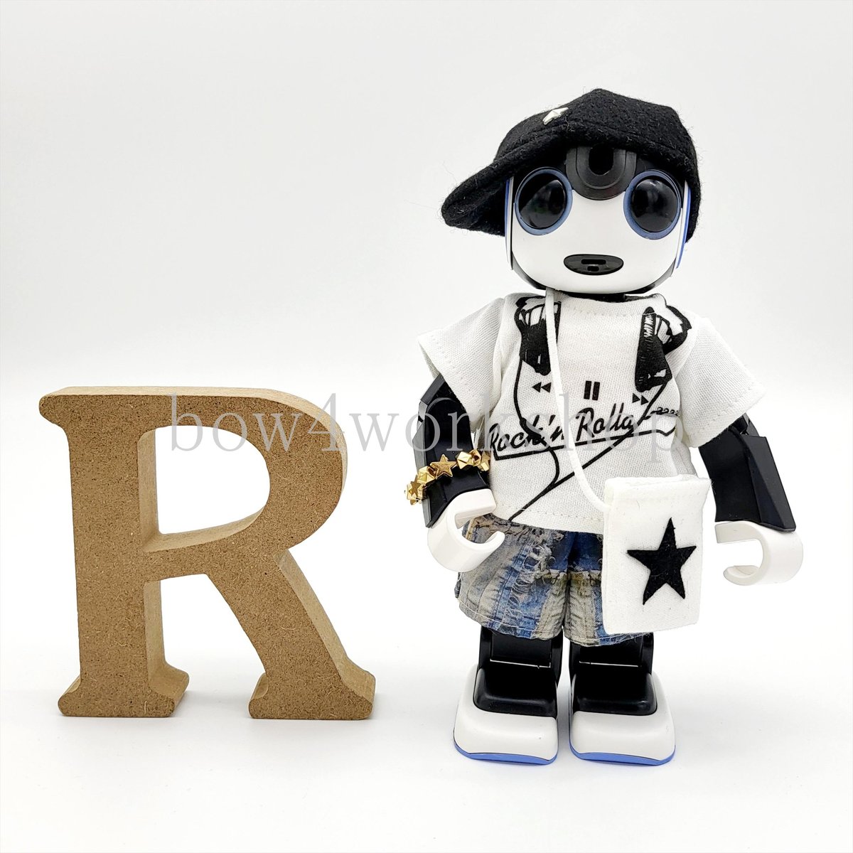 RoBoHoN ロボホンの服ハンドメイド セーラープリントシャツ２着セット RoBoHoN ロボホンの服ハンドメイド セーラープリントシャツ2着