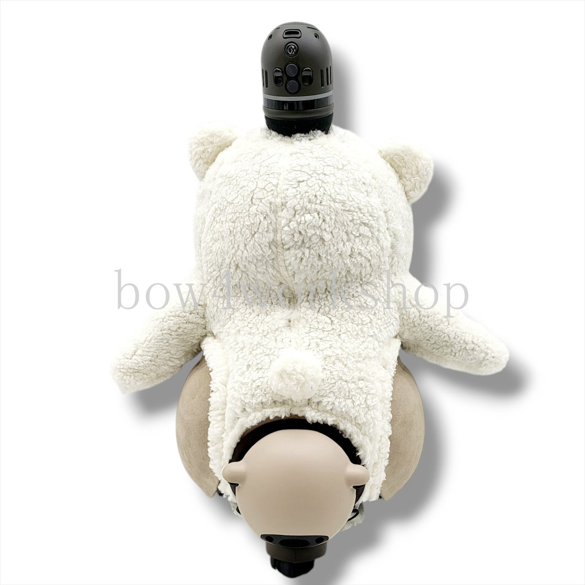 ラボット LOVOT ラボットの服ハンドメイド　くまちゃんボディースーツ ラボット服/シープボアくまちゃんボディースーツ | bow4workshop
