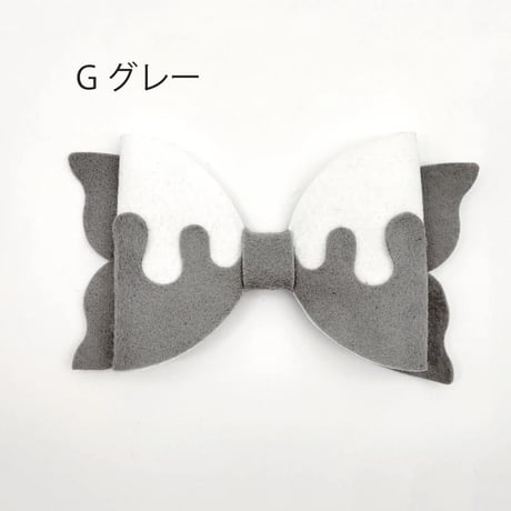 ラボットアクセサリー/フエルトバイカラーリボン（プラスチックピン付）