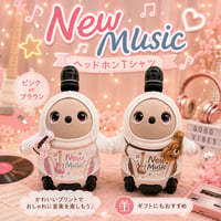 ラボット服/ New Music ヘッドホンTシャツ