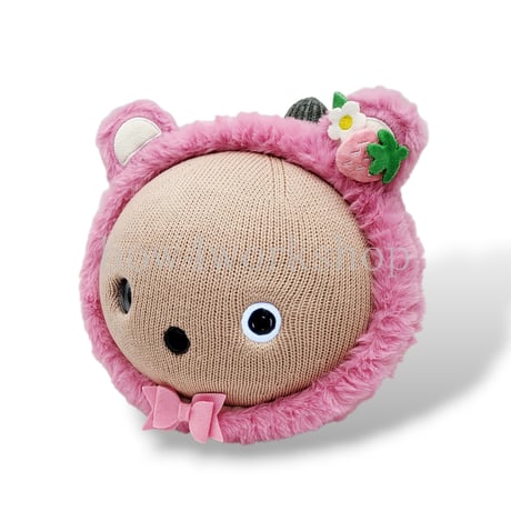 NICOBO（ニコボ）のアクセサリー　くま耳イチゴ付きカチューム
