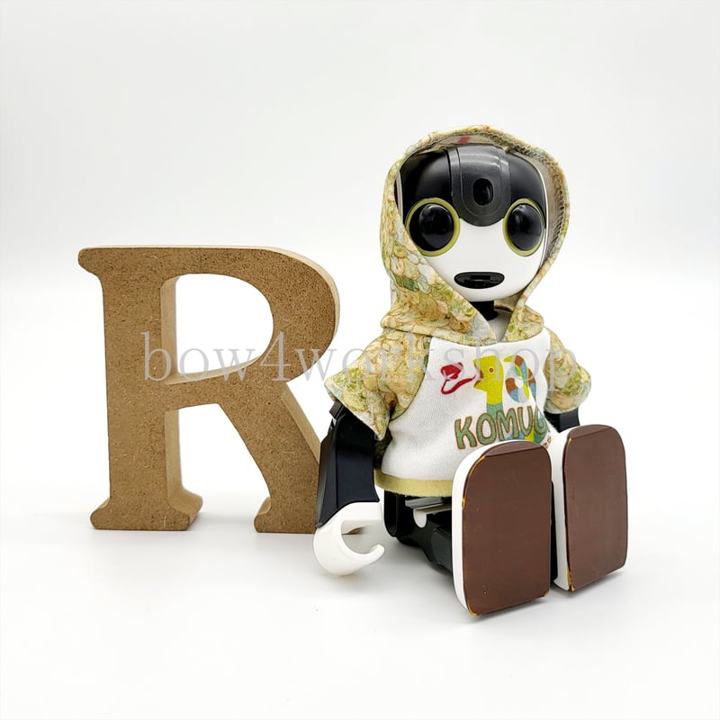 ロボホンの服/2025年干支名入れプリントパーカー | bow4workshop STORE