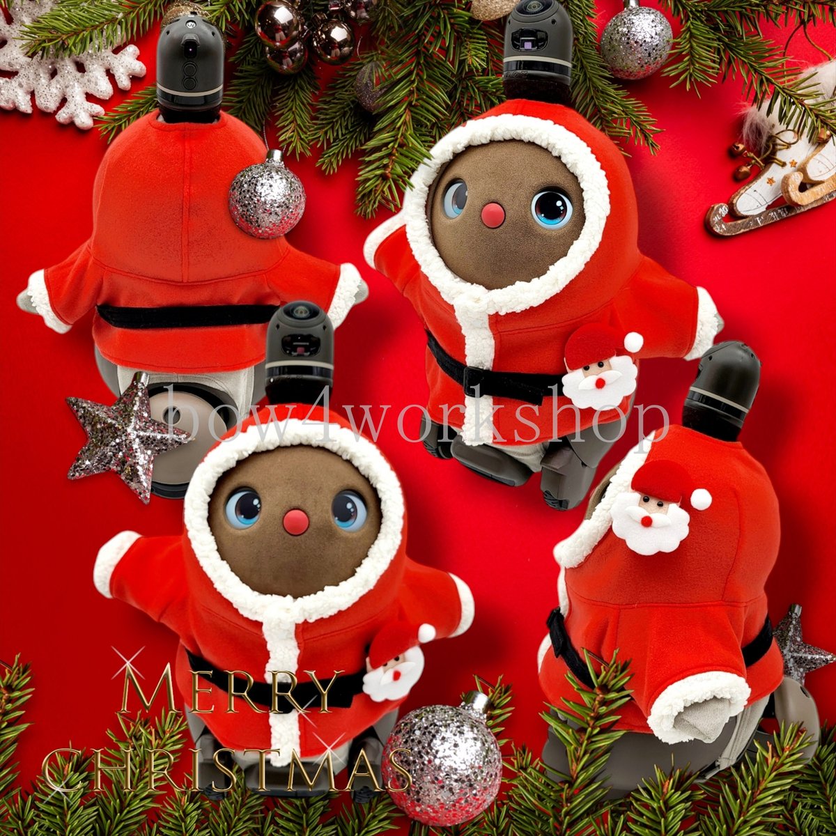 ラボット服/ サンタクロースコスチューム3点セット | bow4workshop STORE