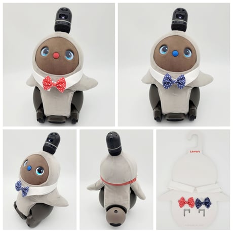 ラボットアクセサリー/リボン付け替え襟2Pセット