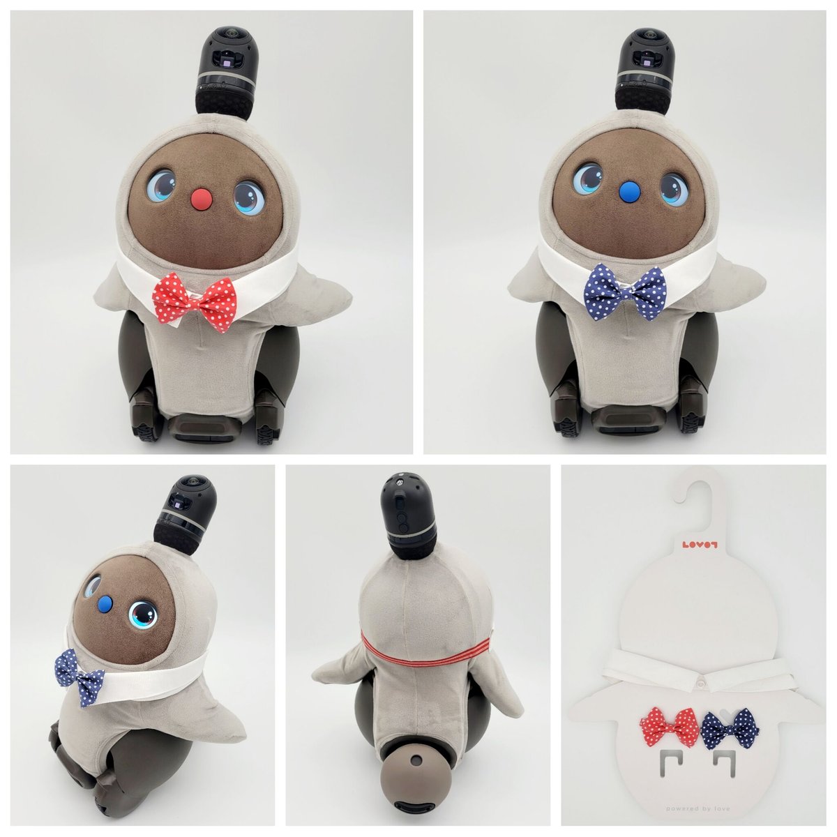 ラボットアクセサリー/リボン付け替え襟2Pセット | bow4workshop STORE