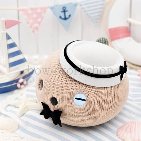 NICOBO（ニコボ）のアクセサリー クラシックマリンハット＆miniリボンセット